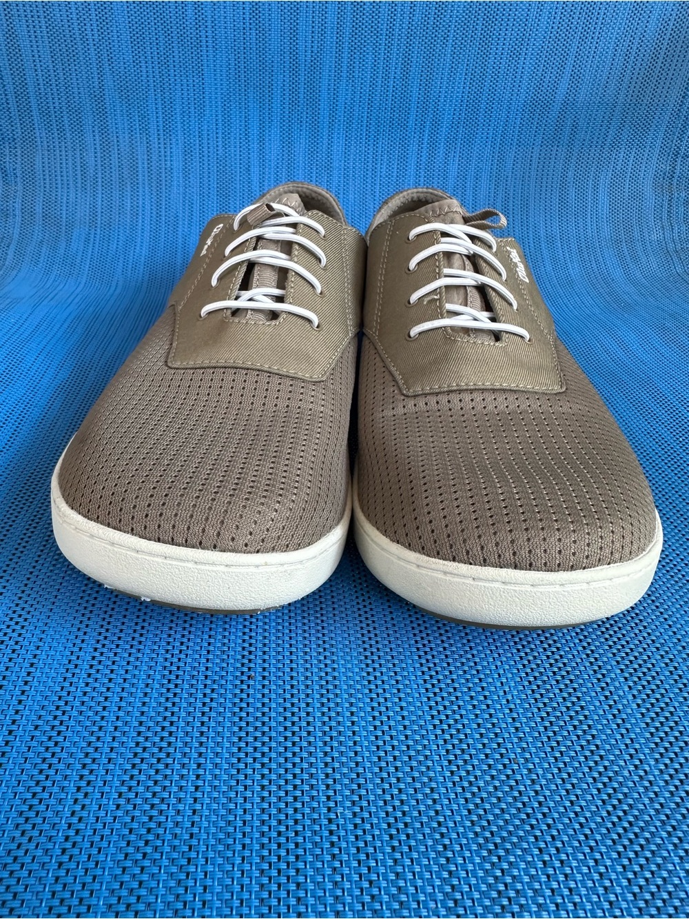 OluKai Nohea Moku Men's No Tie Boat Shoes Size 11 Color Clay/Tapa - Picture 3 of 12